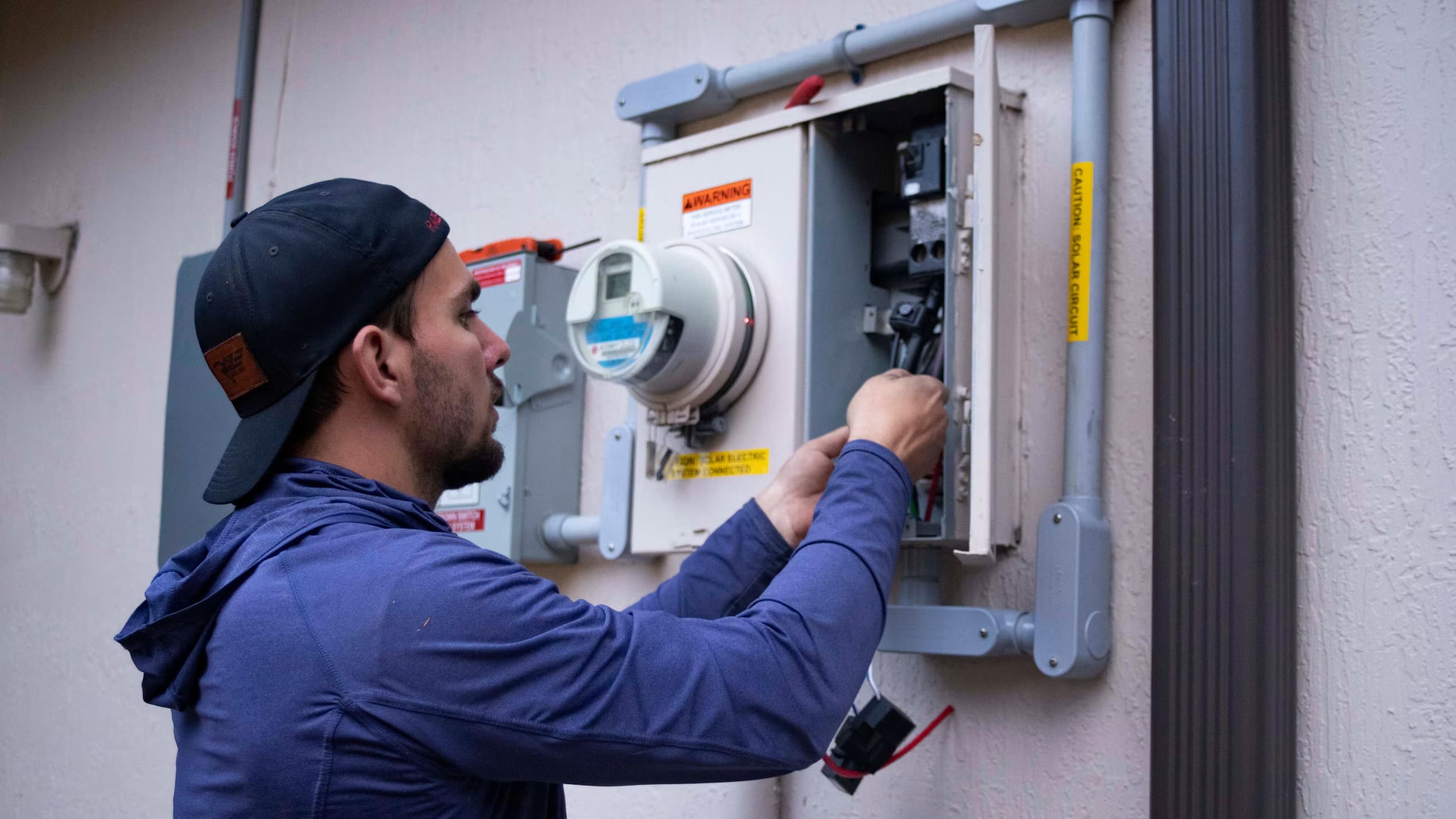 Code-compliant electrical work handled in-house